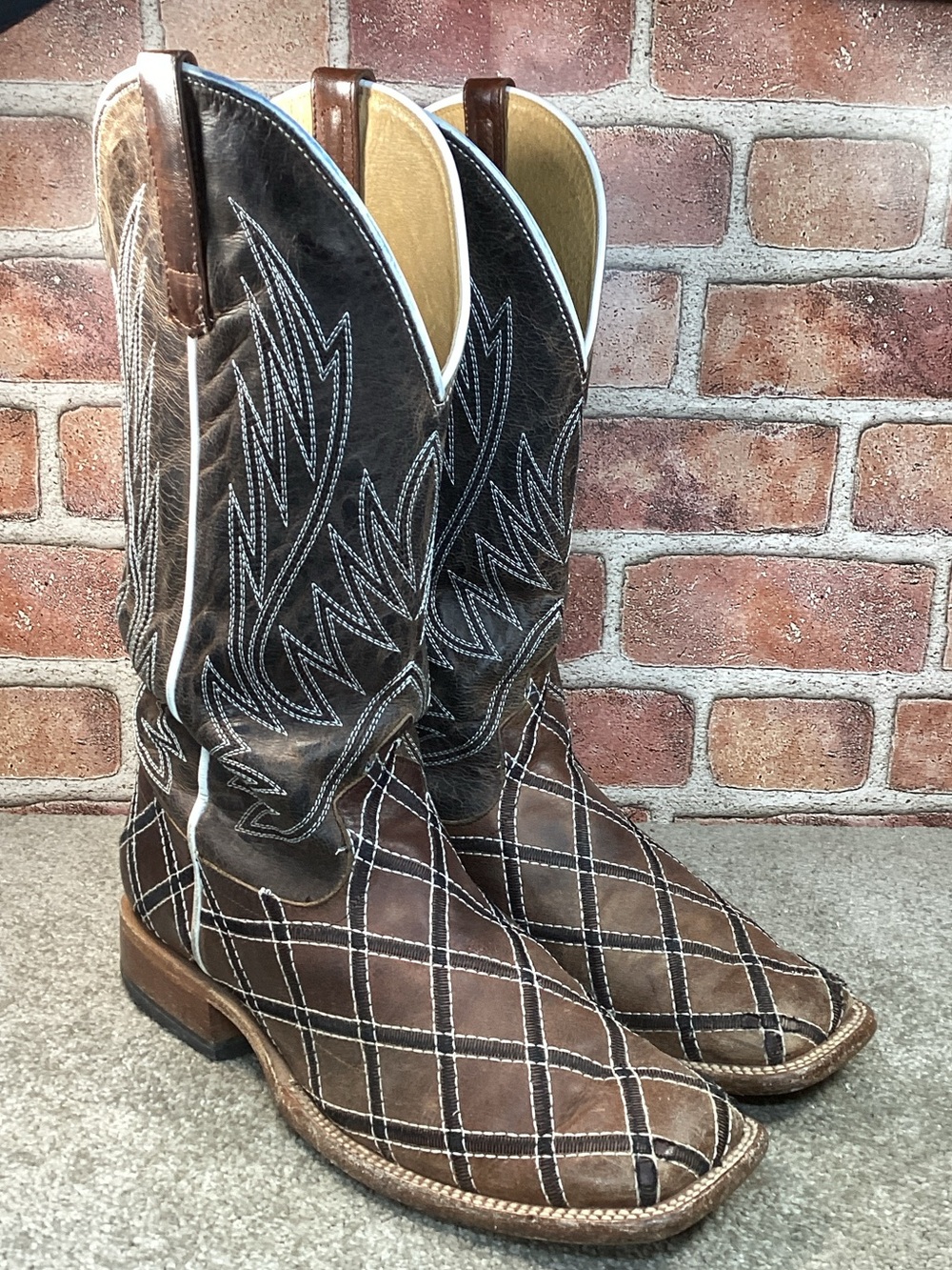 Horse Power Men’s Sabotage Western cowboy boots size 9 EE